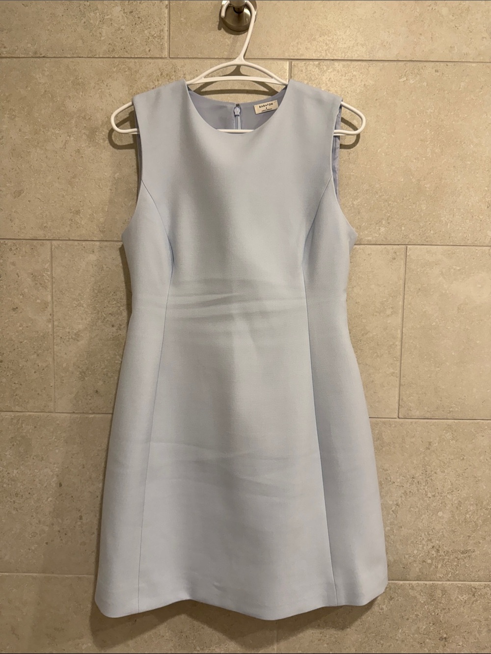 Babaton Opportunity Dress - Eversential™ Powder Blue Sleeveless A-Line Dress 8